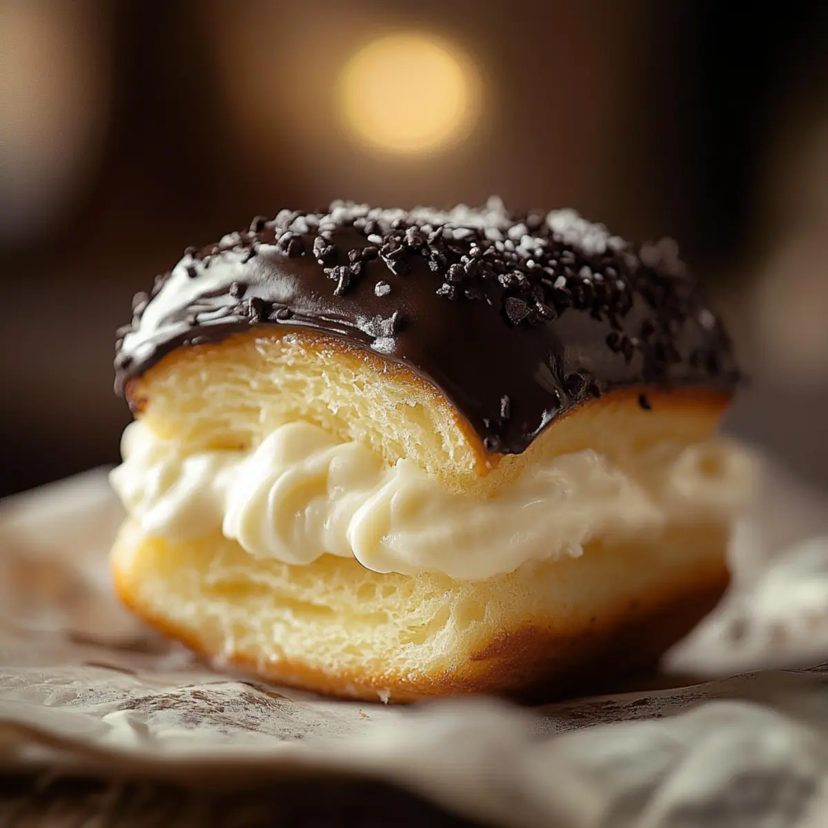 Boston Cream Pie Hawaiian Rolls