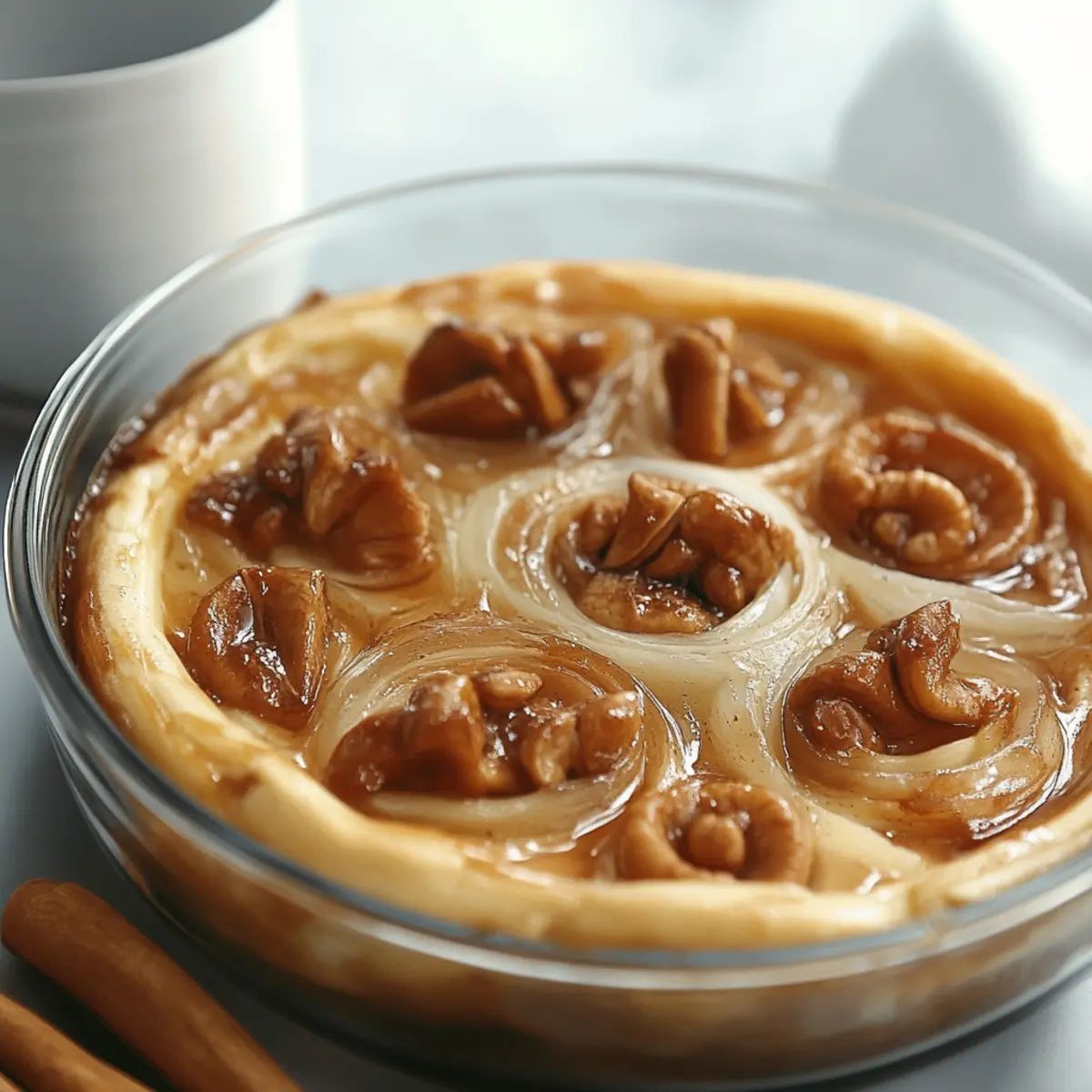 Caramel Apple Cinnamon Roll Dump Cake