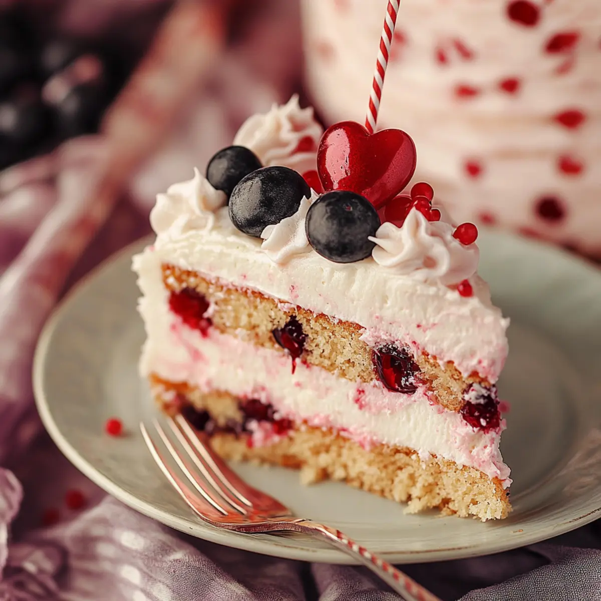 Cherry Chip Cake