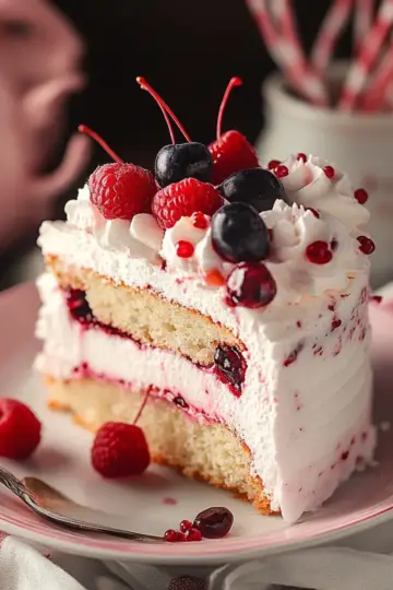 Cherry Chip Cake