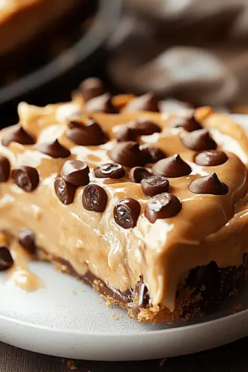 Chocolate M&M’s and Chocolate Chip Cookie Dough Ice Cream Cake