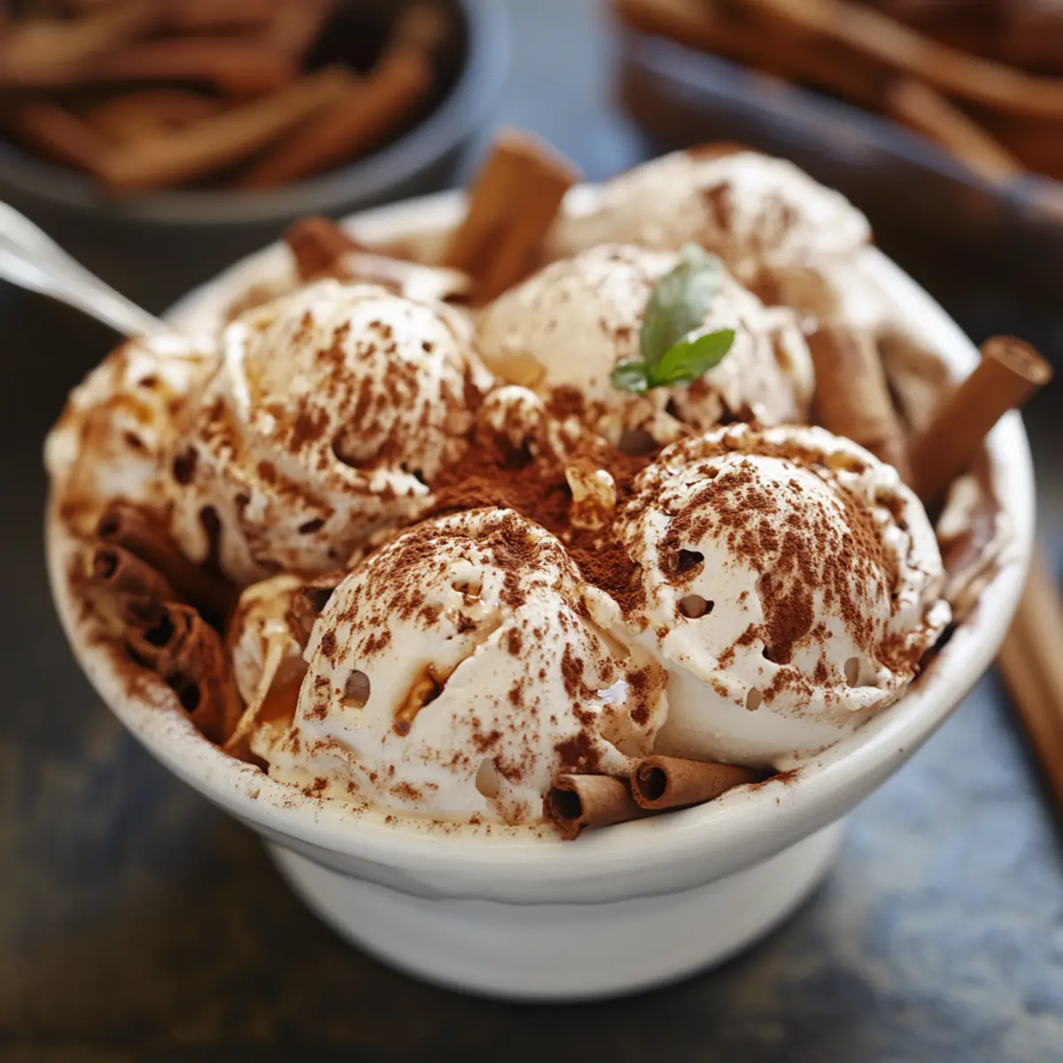 Cinnamon Ice Cream
