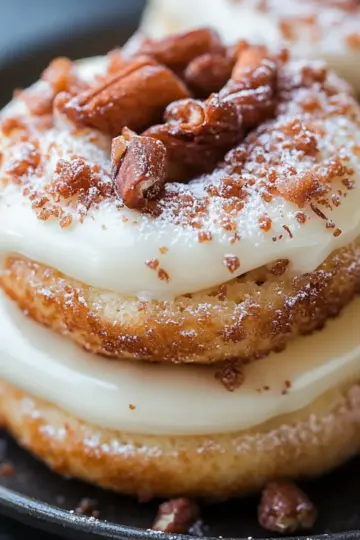Cinnamon Kissed Cheesecake Donut Cookies