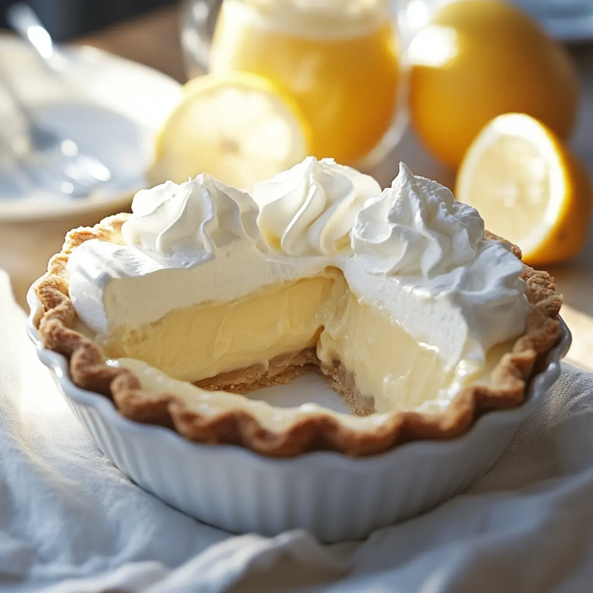 Creamy Florida Lemon Pie