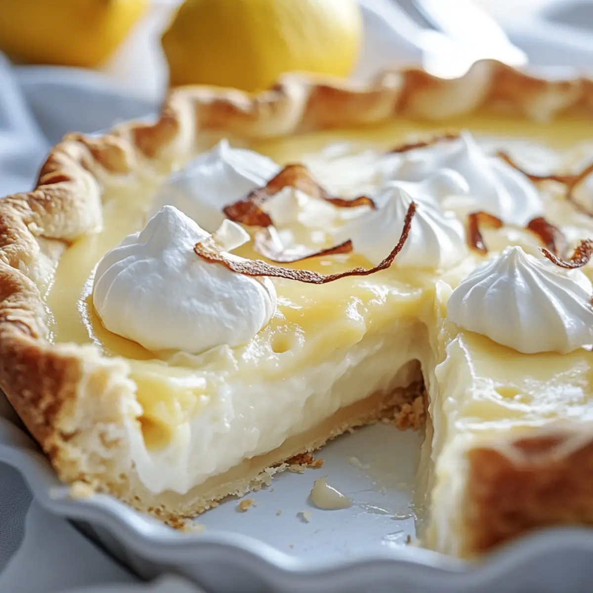 Creamy Florida Lemon Pie