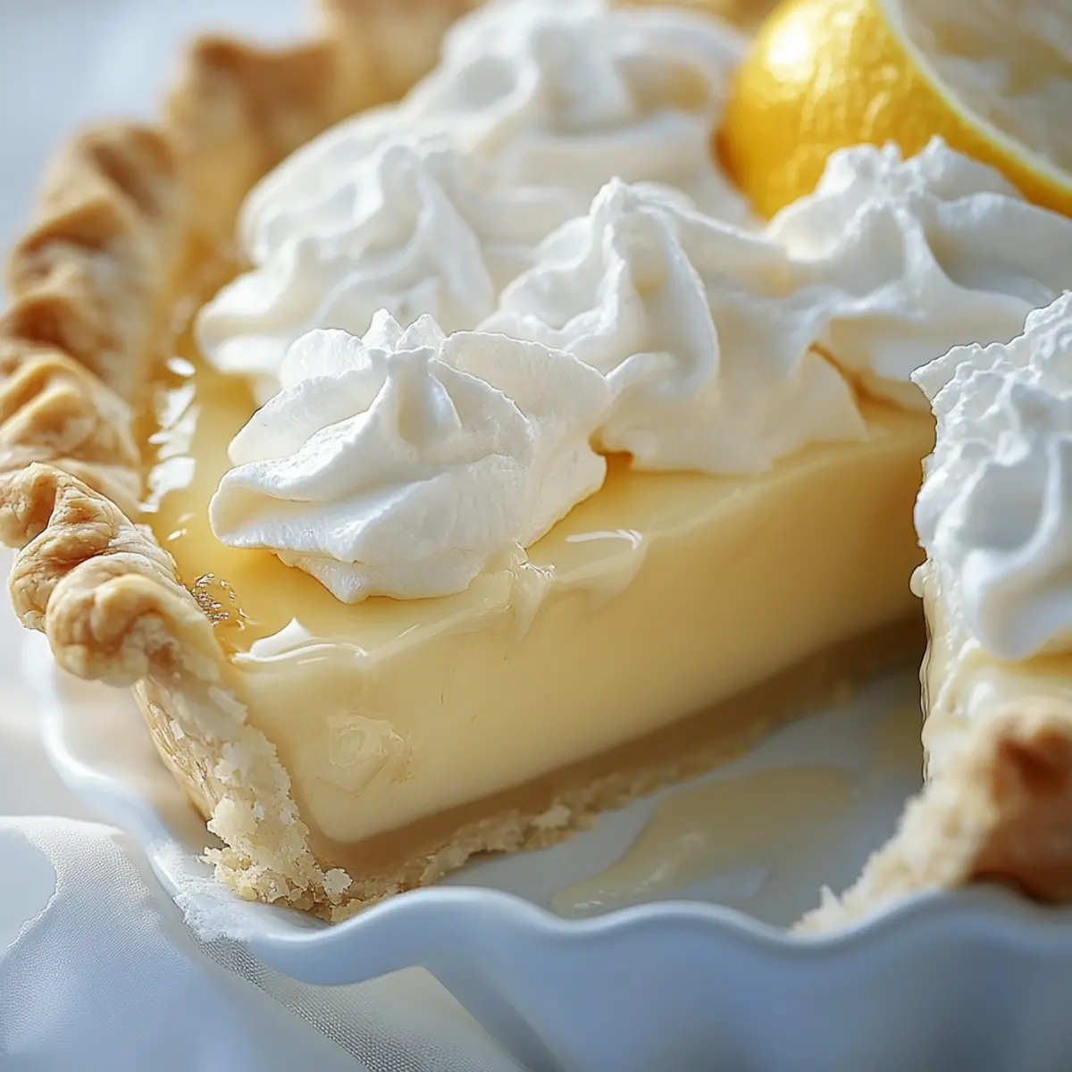 Creamy Florida Lemon Pie