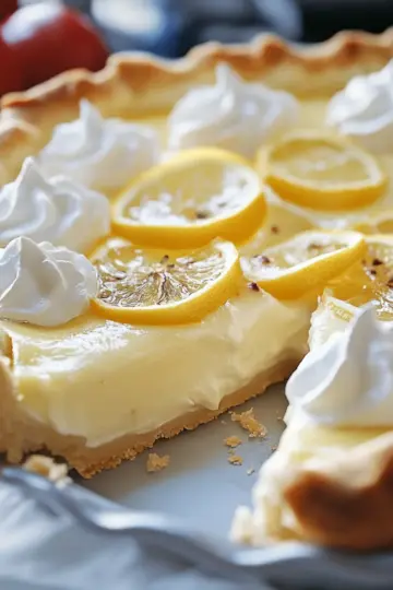 Creamy Florida Lemon Pie
