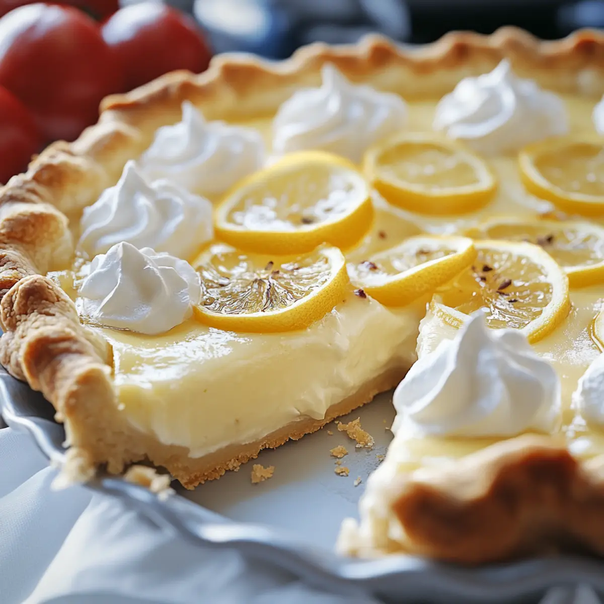 Creamy Florida Lemon Pie