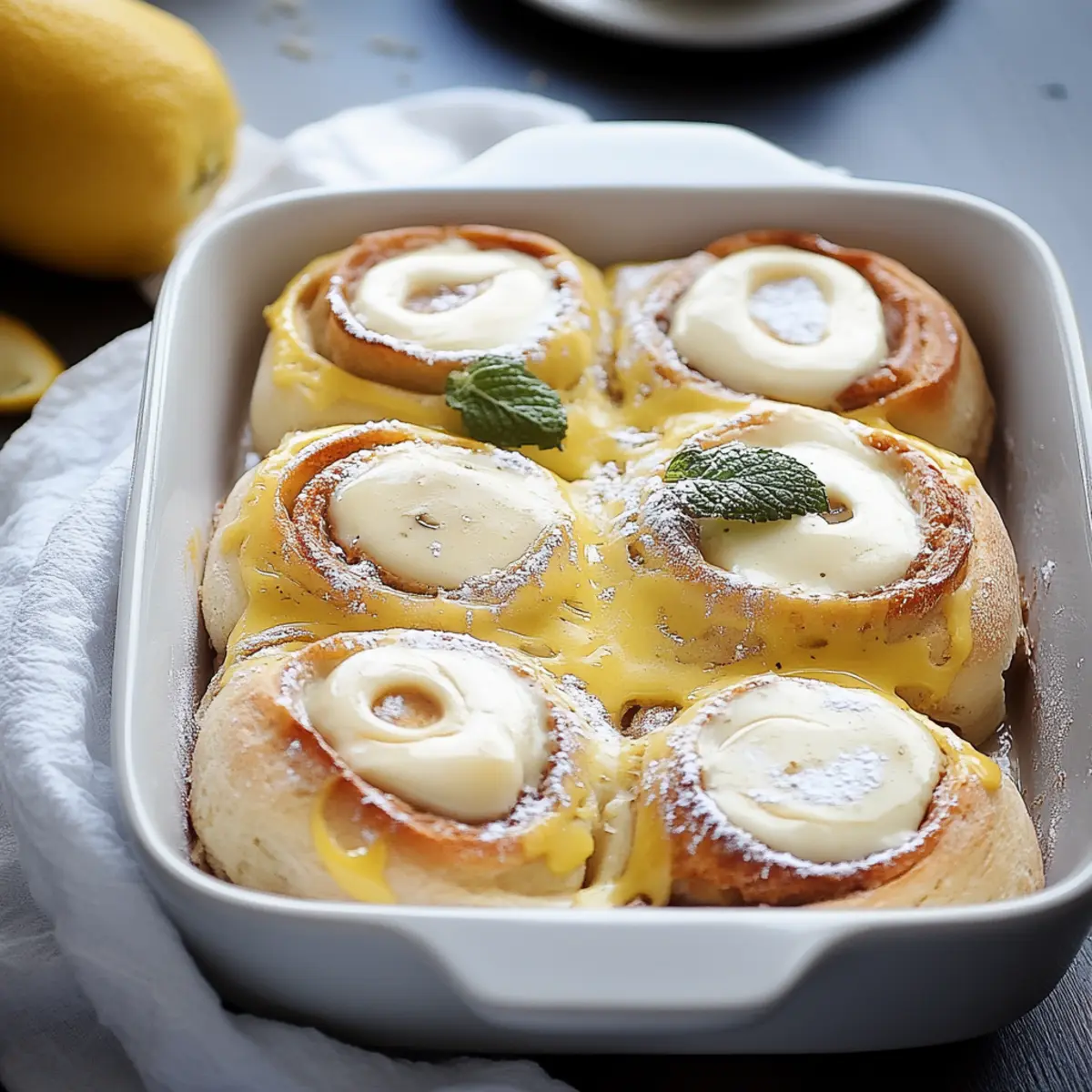 Lemon Sweet Rolls