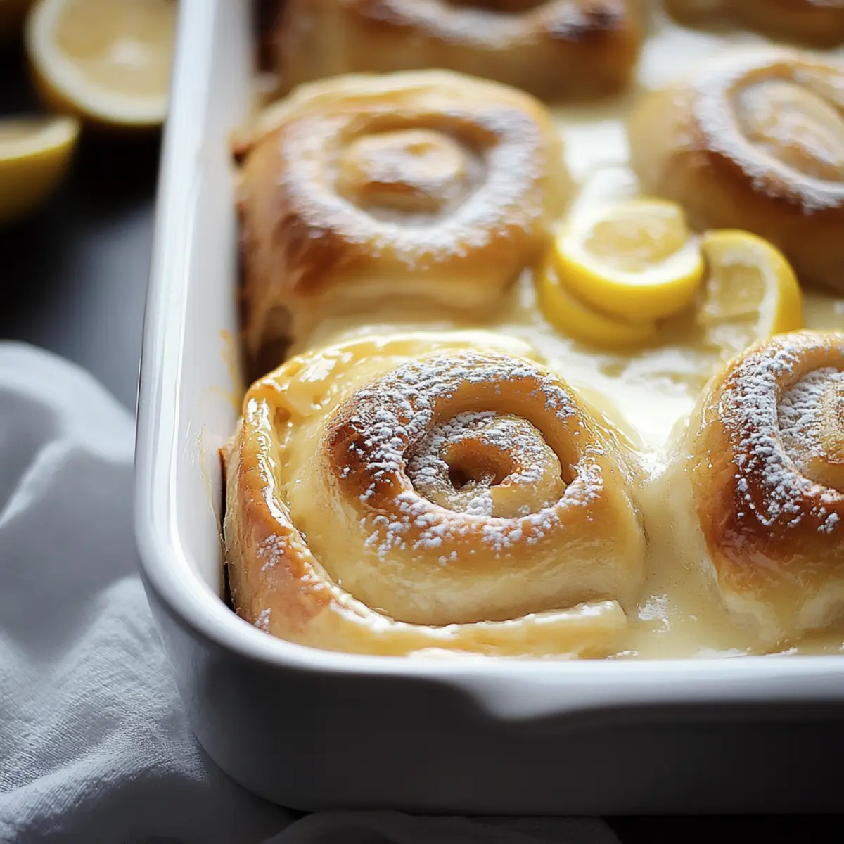Lemon Sweet Rolls
