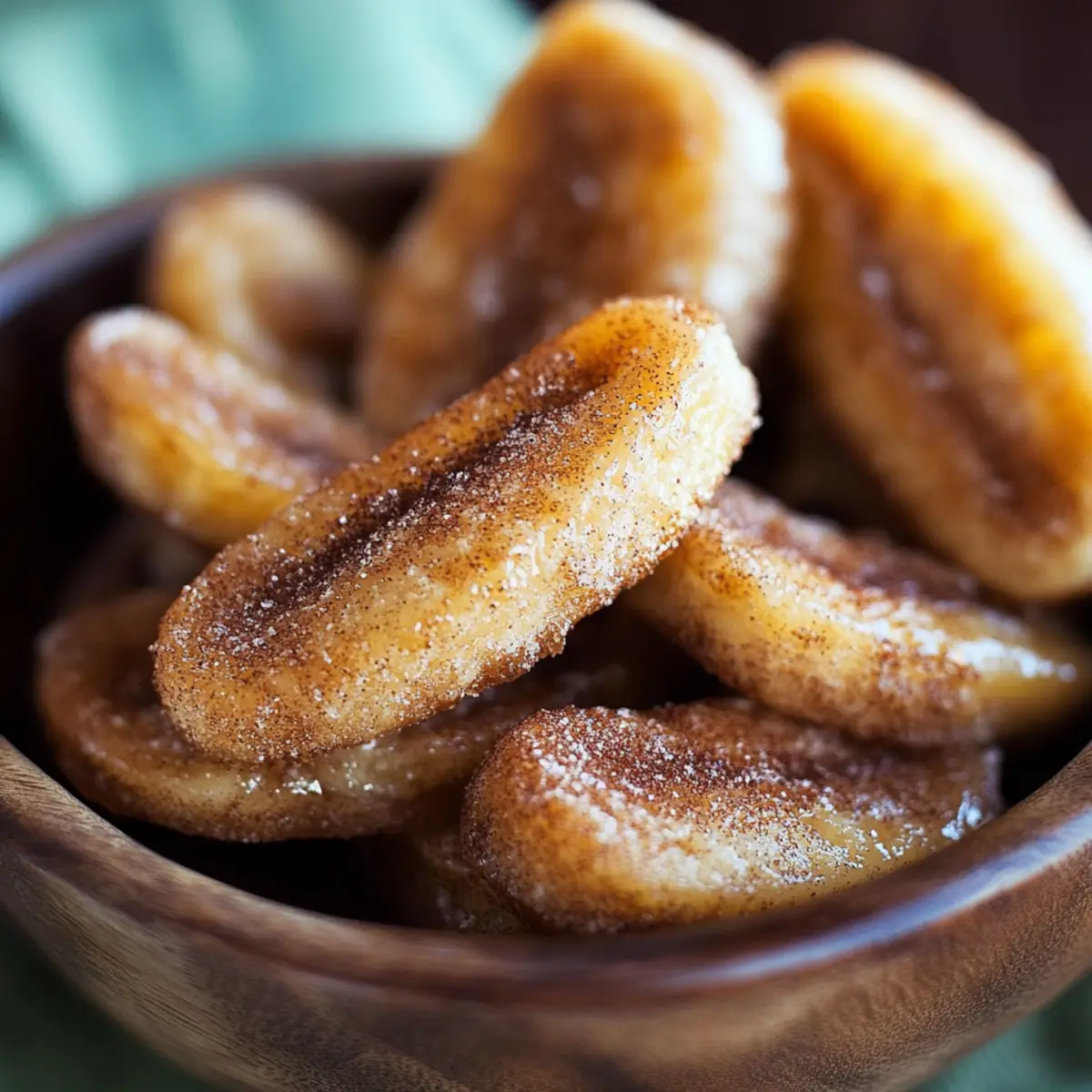 Pan Fried Cinnamon Bananas