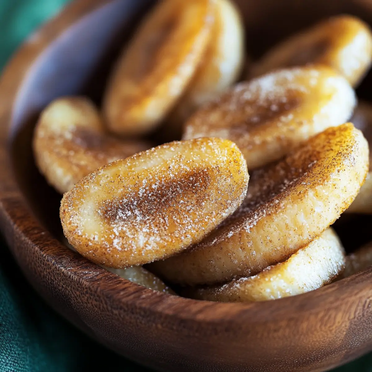 Pan Fried Cinnamon Bananas
