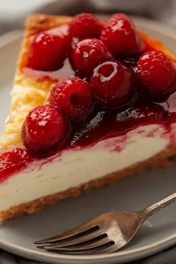 Sweet Fried Cherry Cheesecake