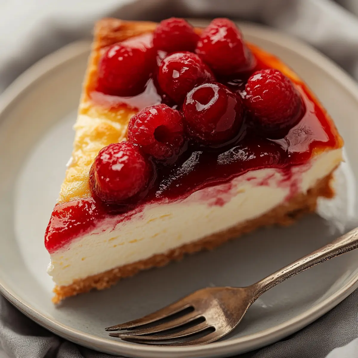 Sweet Fried Cherry Cheesecake