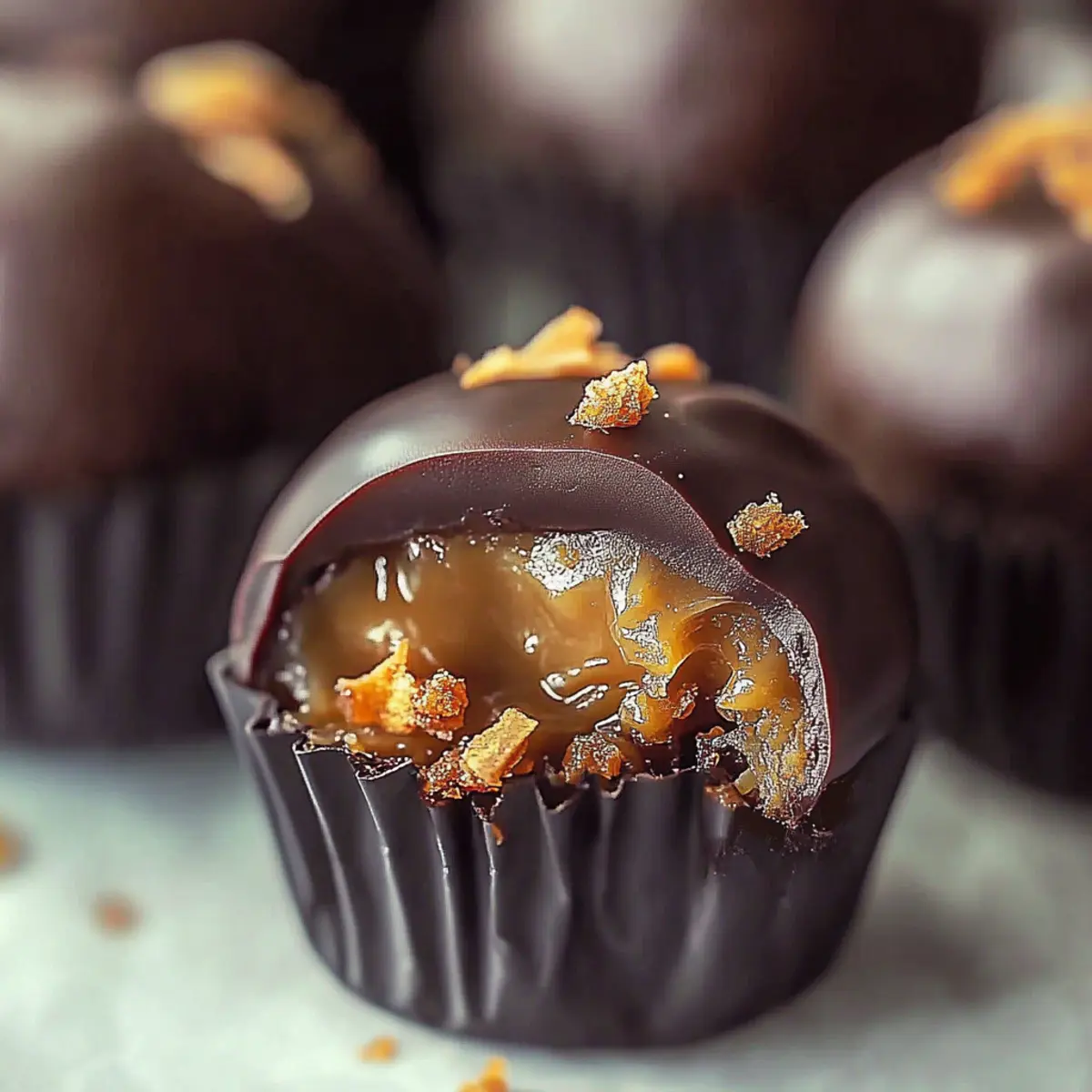 Butterfinger Chocolate Caramel Crunch Truffles