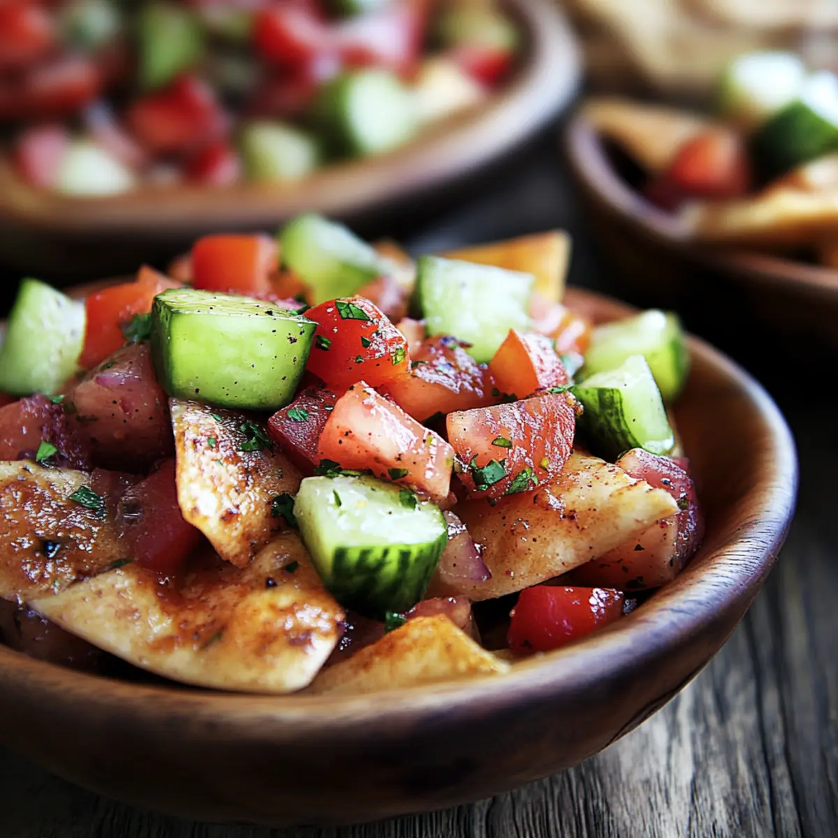 Fresh Fruit Salsa With Cinnamon Sugar Pita Chips