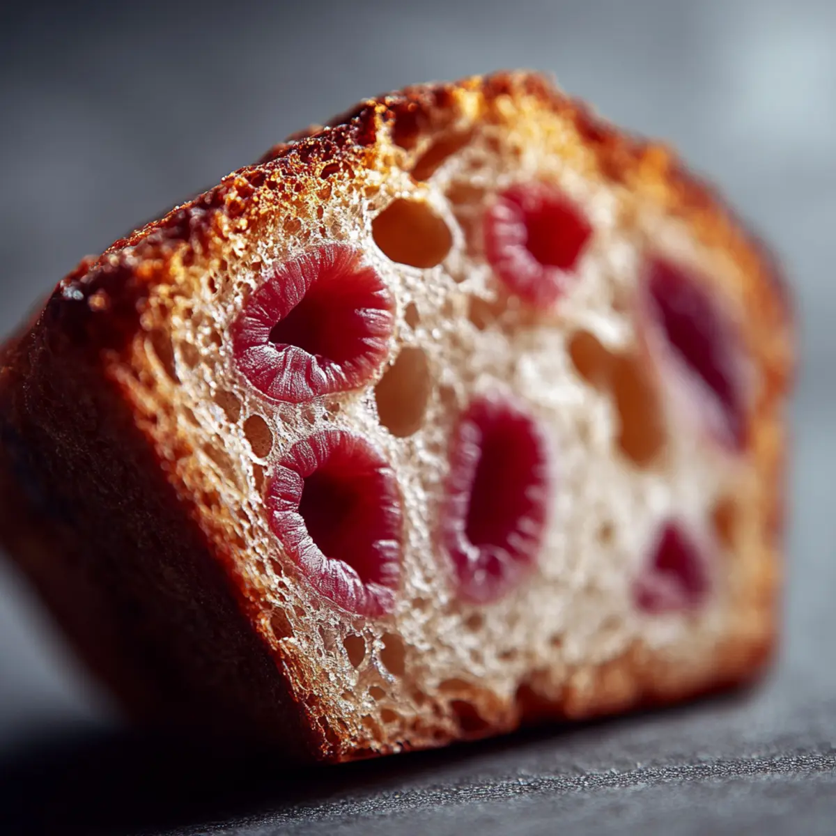 Strawberry Heart Bread