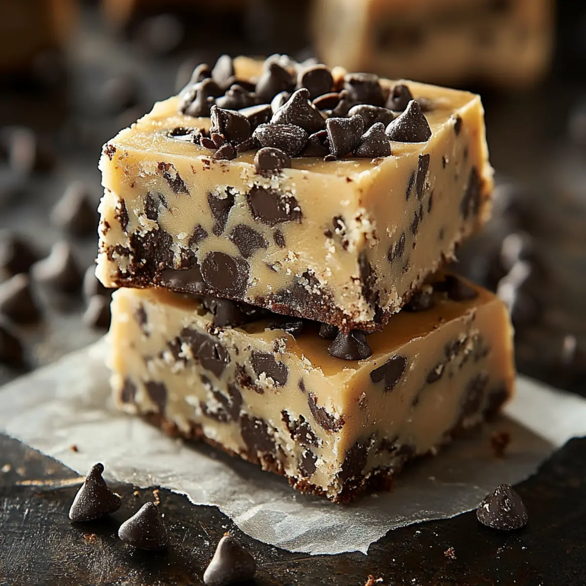 Cookie Dough Fudge Dessert
