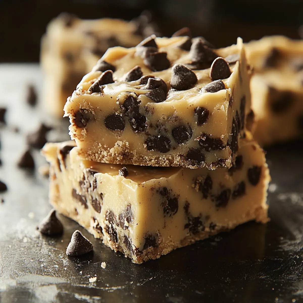 Cookie Dough Fudge Dessert