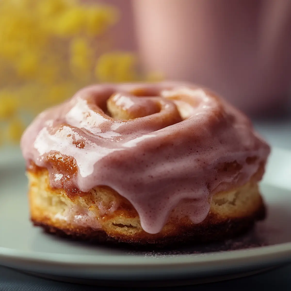 Pink Velvet Cinnamon Rolls