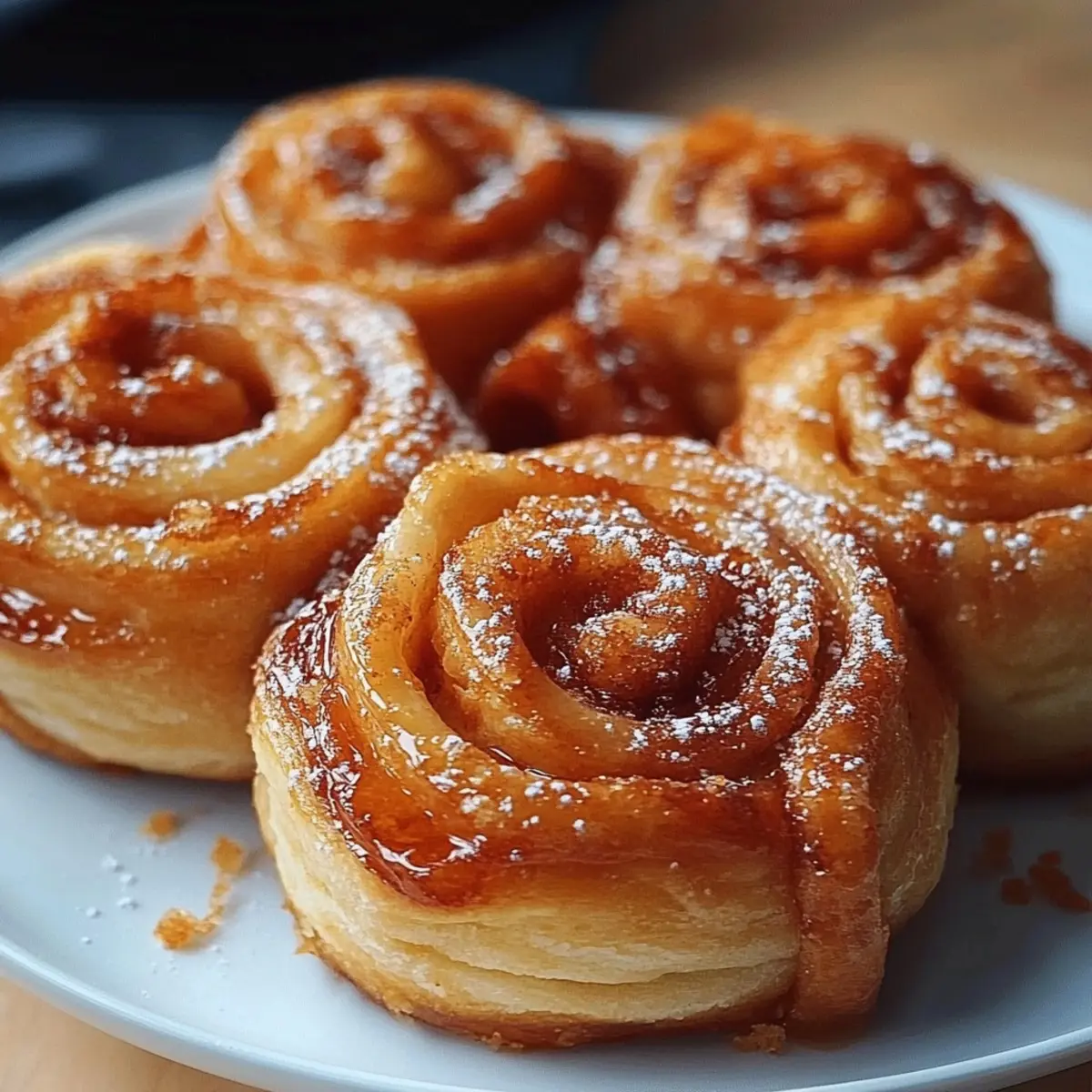 Air Fryer Cinnamon Sugar Tortilla Rolls