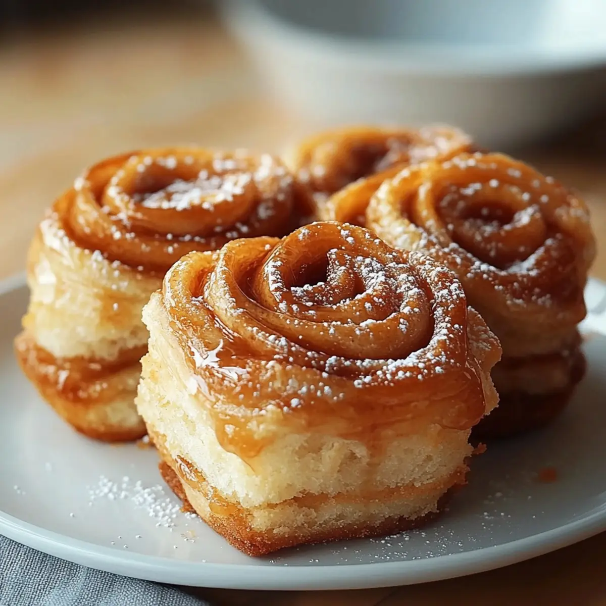 Air Fryer Cinnamon Sugar Tortilla Rolls