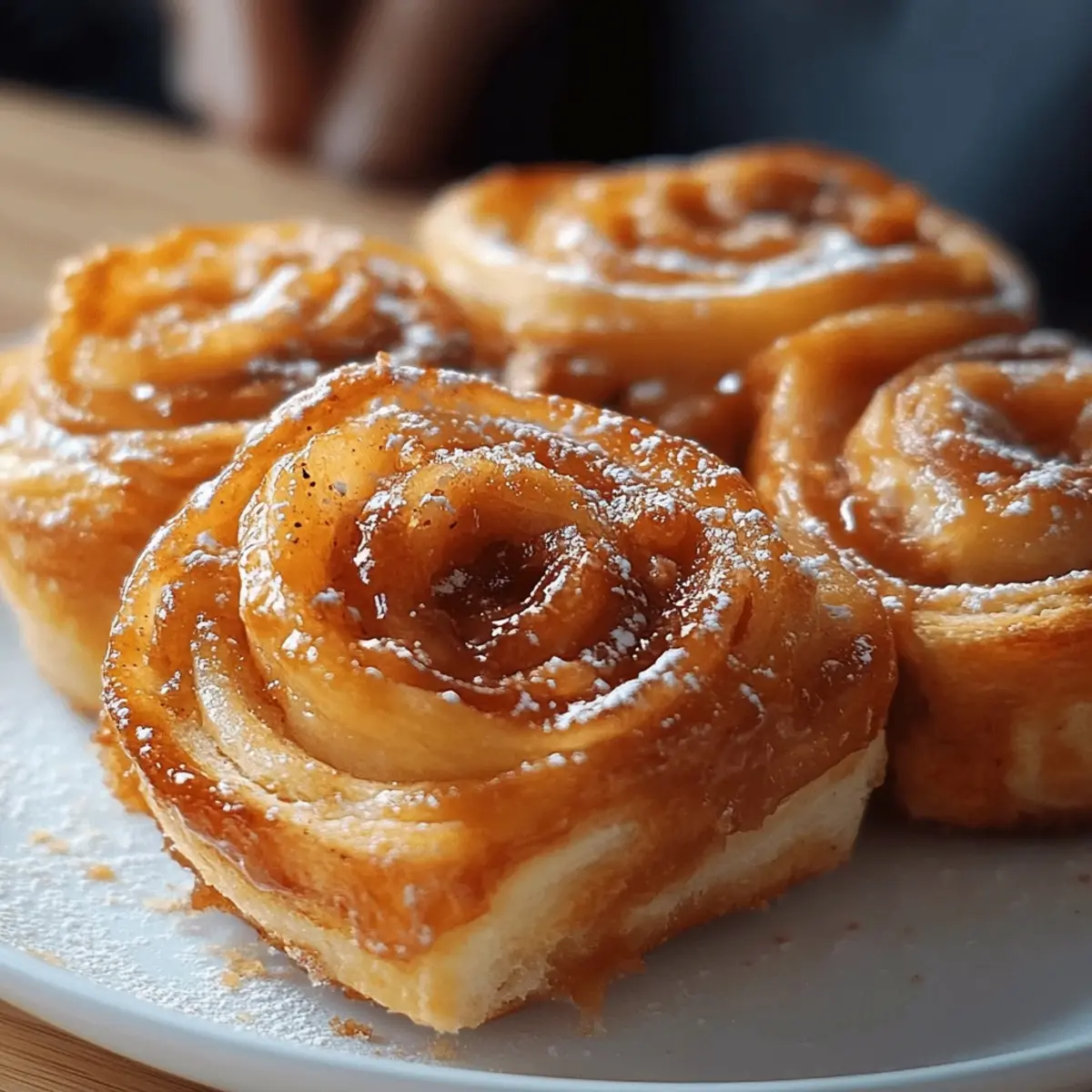 Air Fryer Cinnamon Sugar Tortilla Rolls