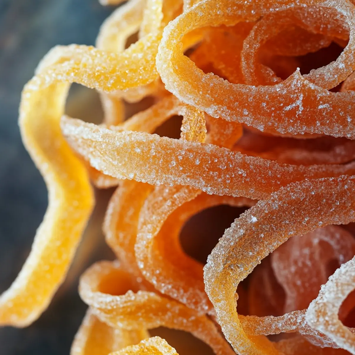 Candied Orange Peels