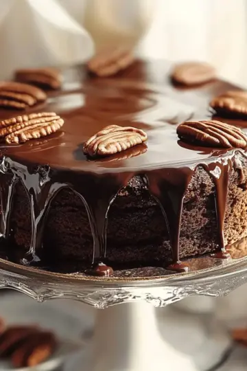 Chocolate Pecan Cake