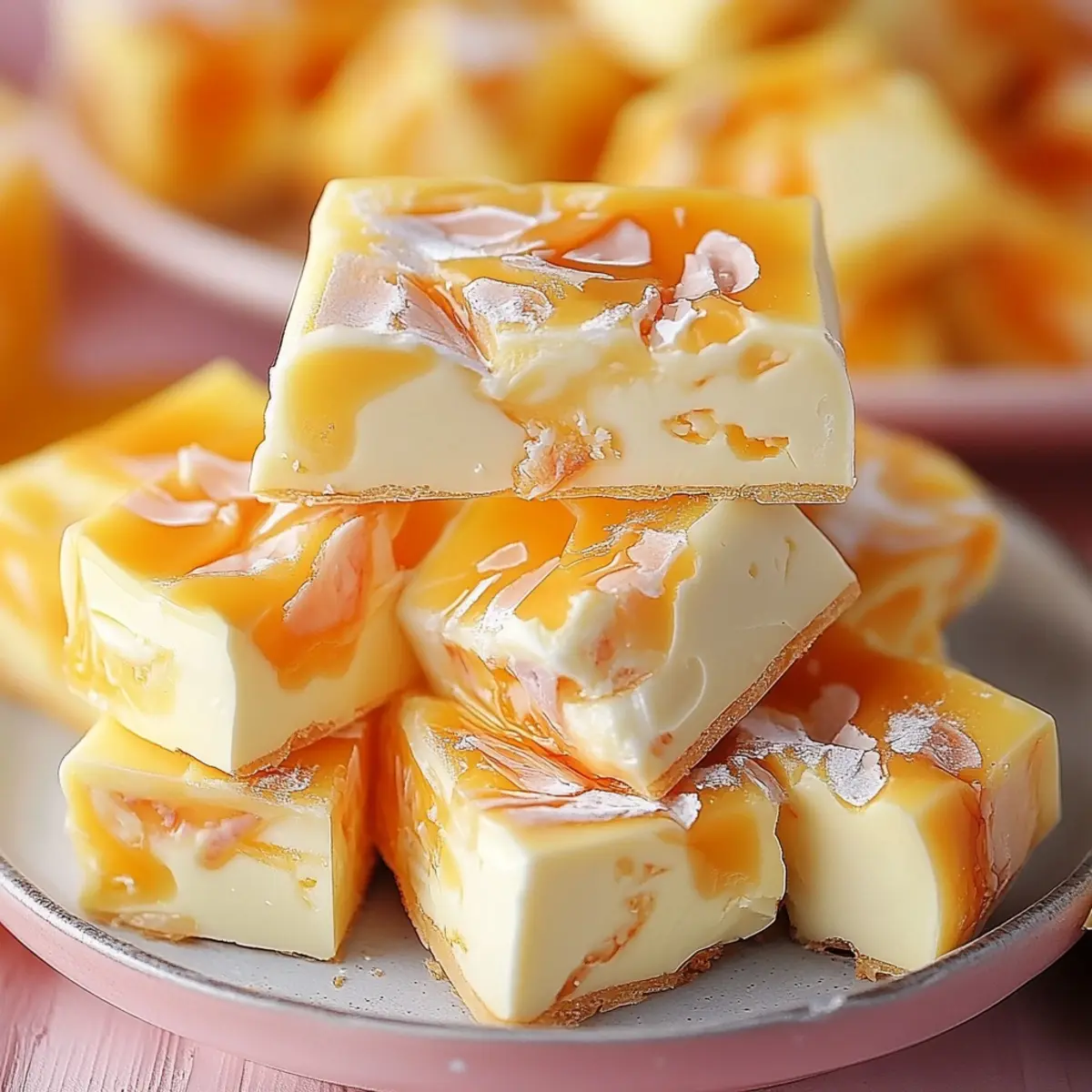 Creamy Orange Creamsicle Fudge