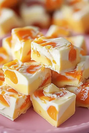 Creamy Orange Creamsicle Fudge
