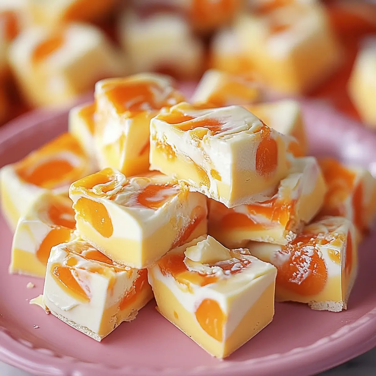 Creamy Orange Creamsicle Fudge