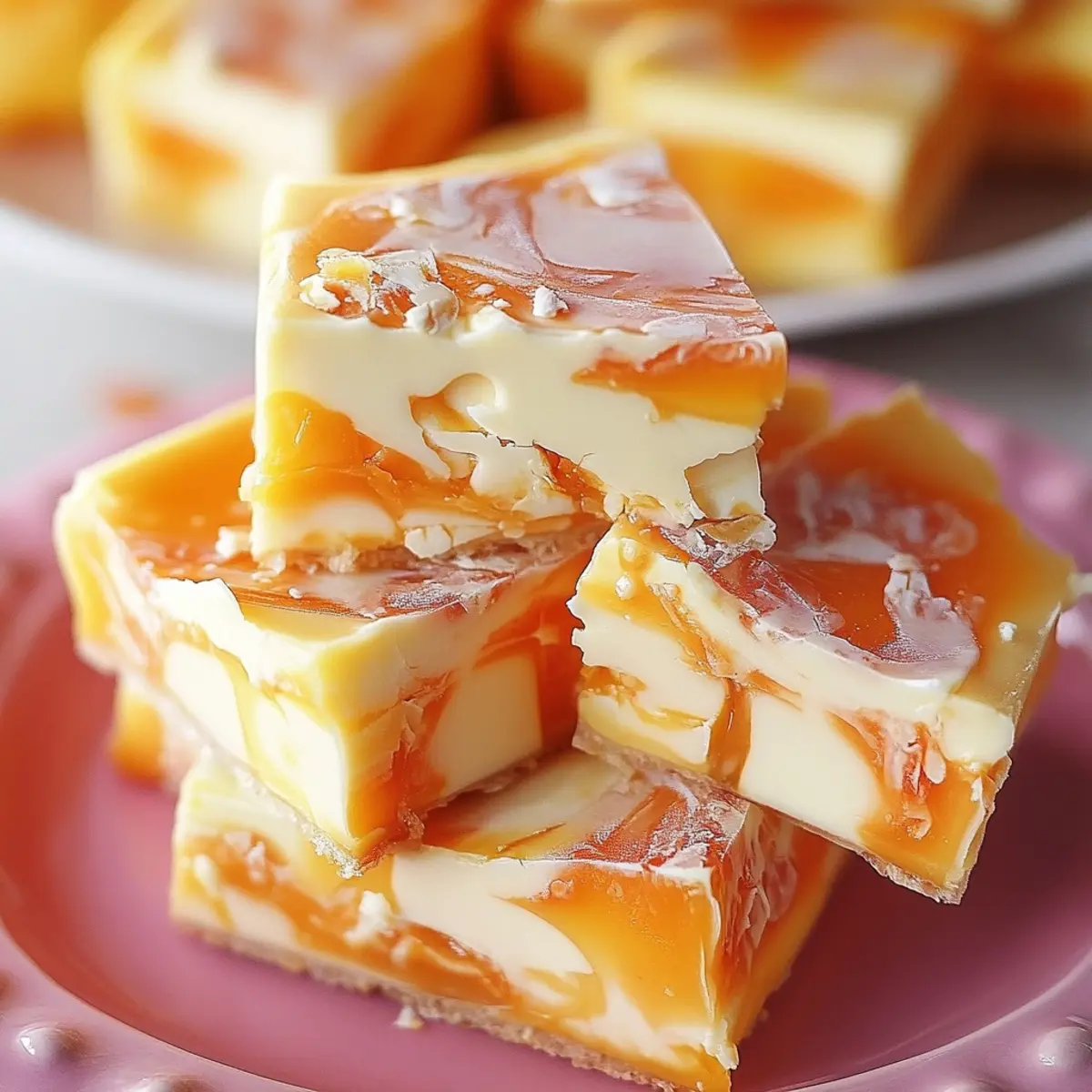 Creamy Orange Creamsicle Fudge