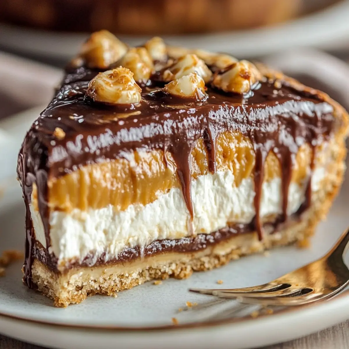 No-Bake Twix Cheesecake