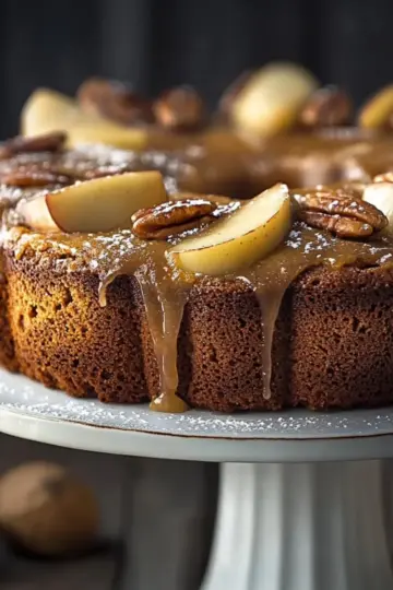 Spiced Cinnamon Apple Cake
