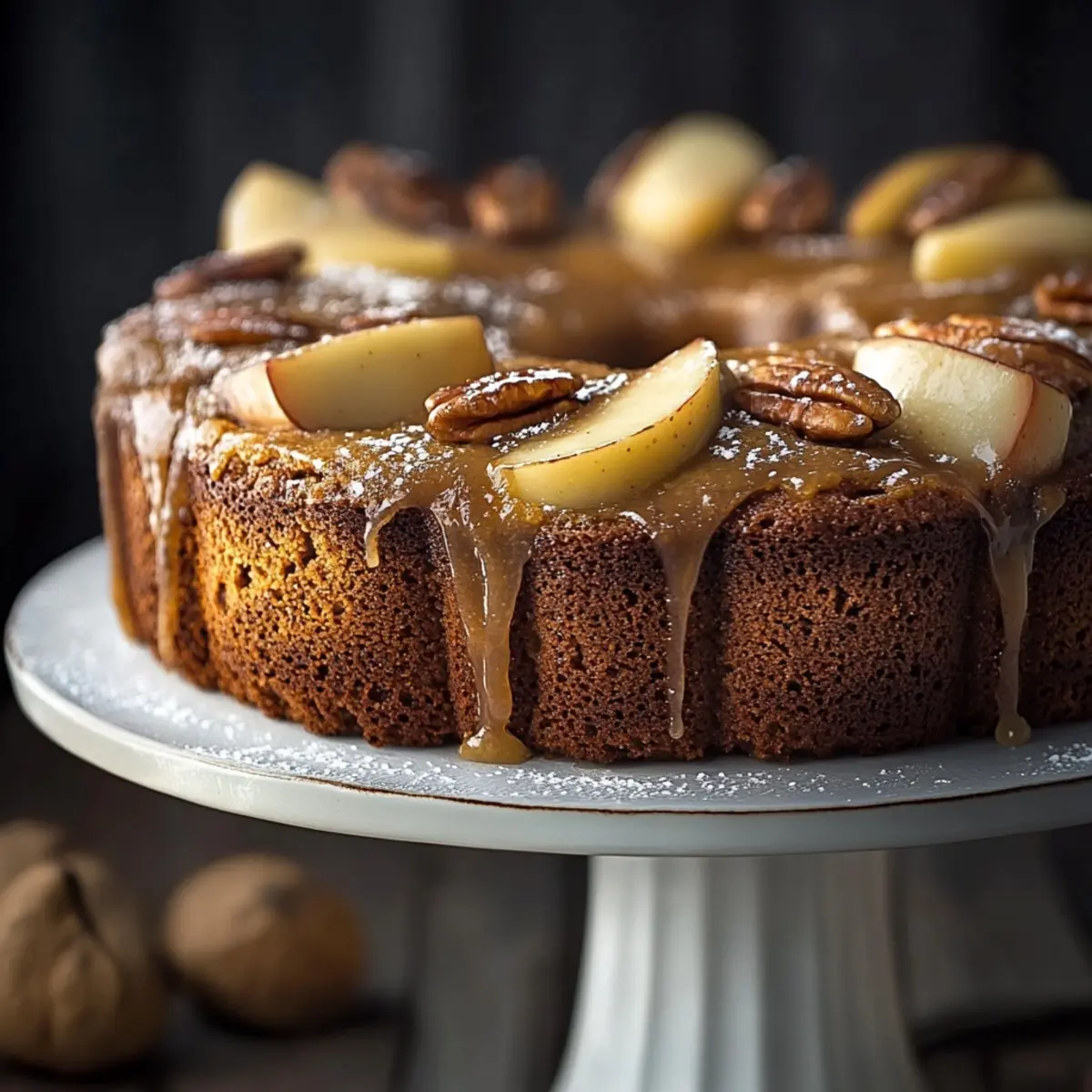 Spiced Cinnamon Apple Cake