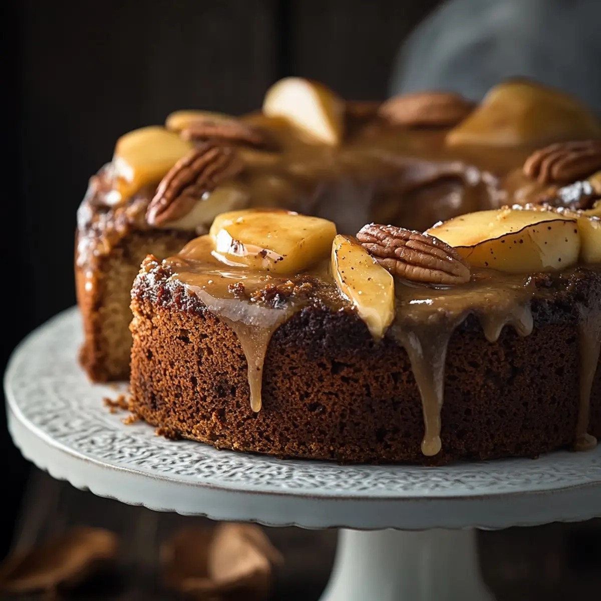 Spiced Cinnamon Apple Cake