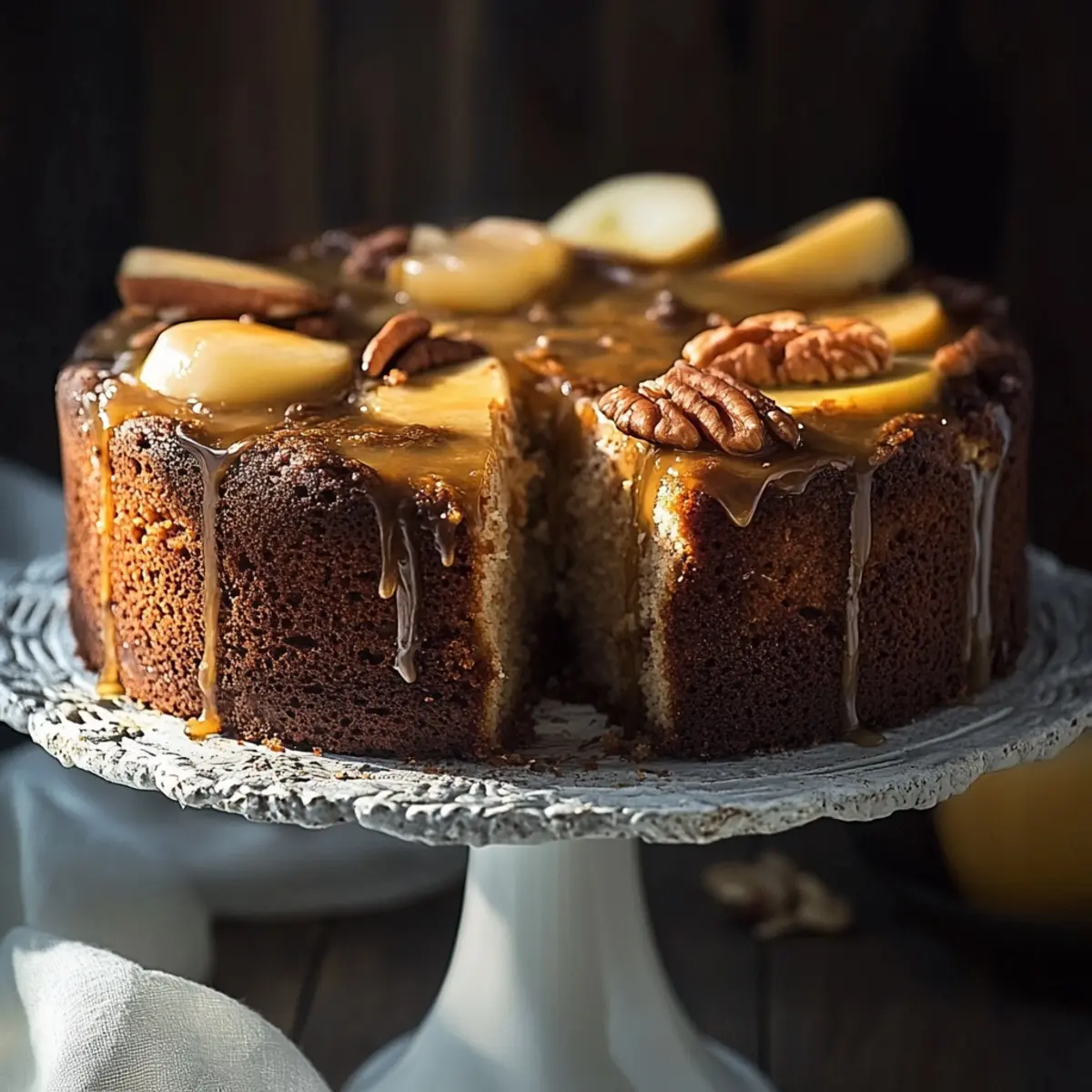 Spiced Cinnamon Apple Cake