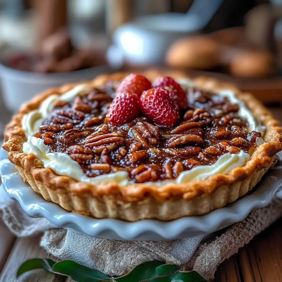 Texas Chocolate Pecan Pie